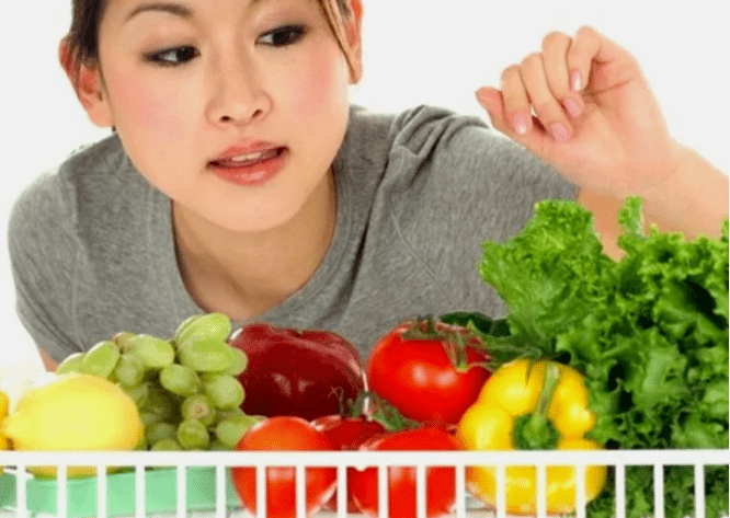 Verduras de dieta xaponesa