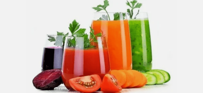 Xues de dieta xaponeses vexetais e froitas
