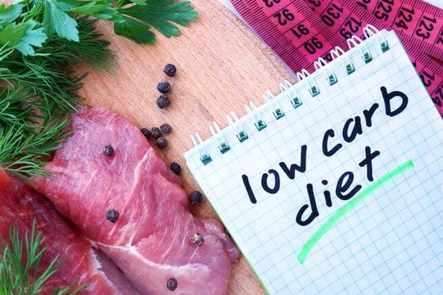 Dieta baixa en carbohidratos - un método eficaz para perder peso cun menú variado