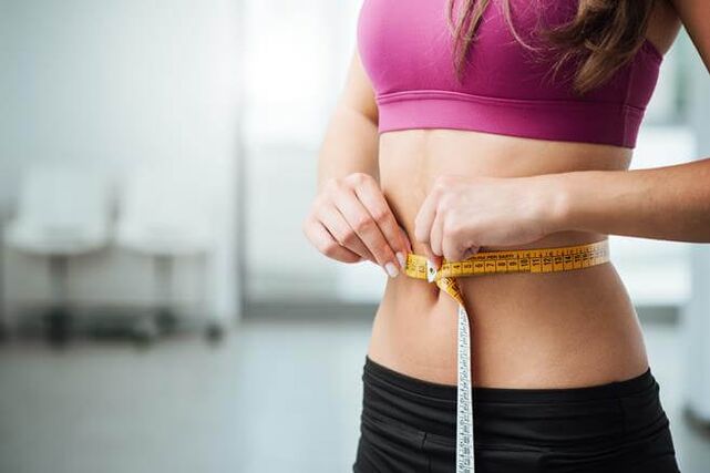 O resultado de perder peso cunha dieta baixa en carbohidratos, que se pode manter a través dunha saída gradual