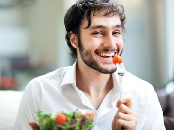 Nutrición adecuada para a perda de peso para os homes